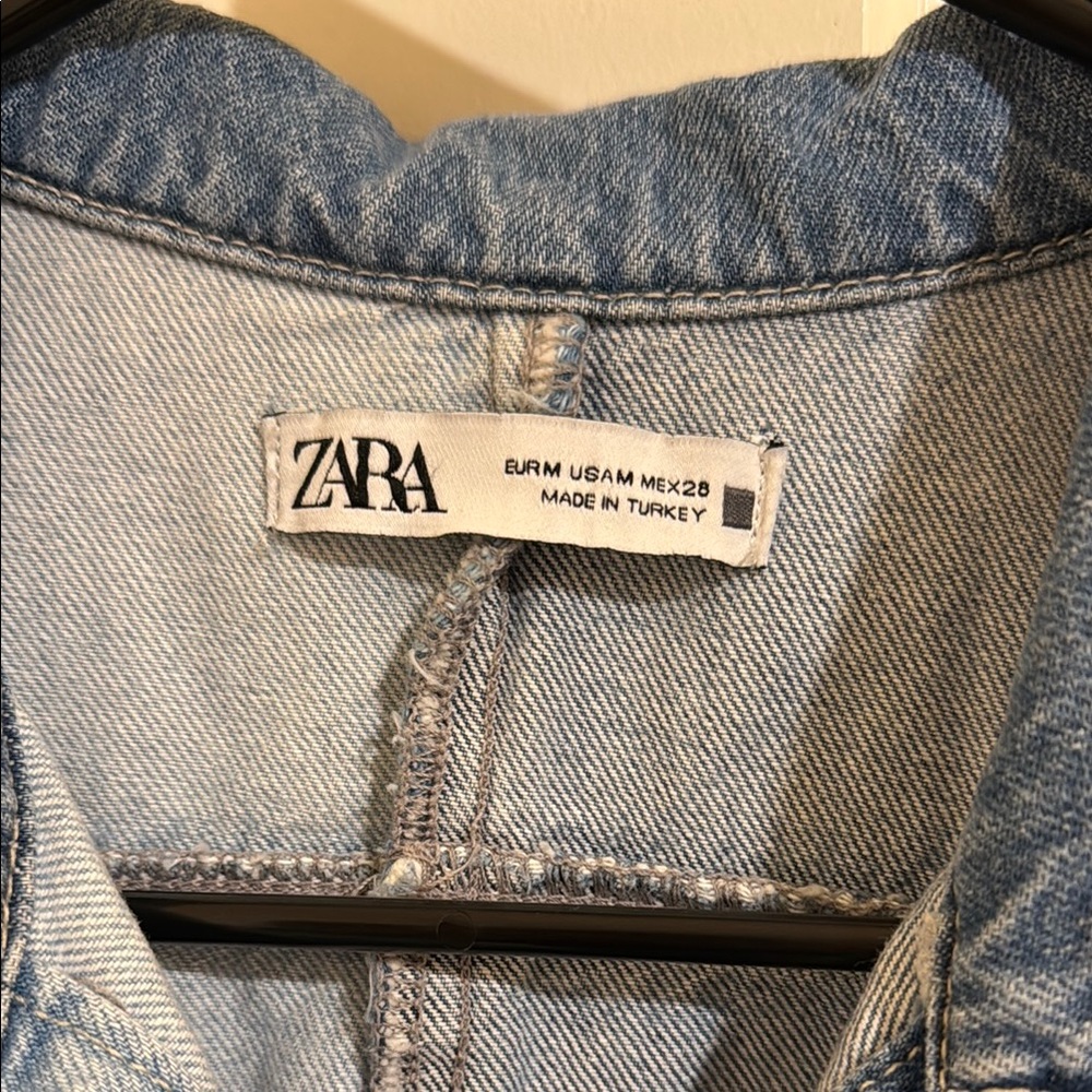 Patchwork Denim Dress - image 2